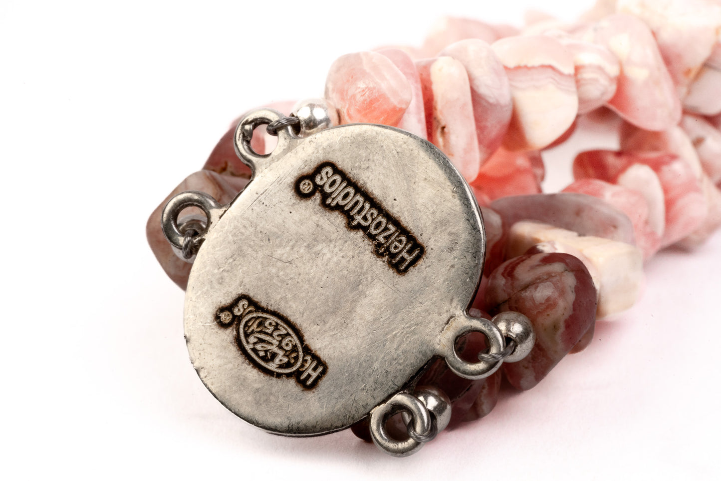 Bipolar Rhodochrosite Bracelet