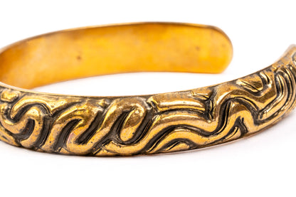 Cortex Copper Bangle