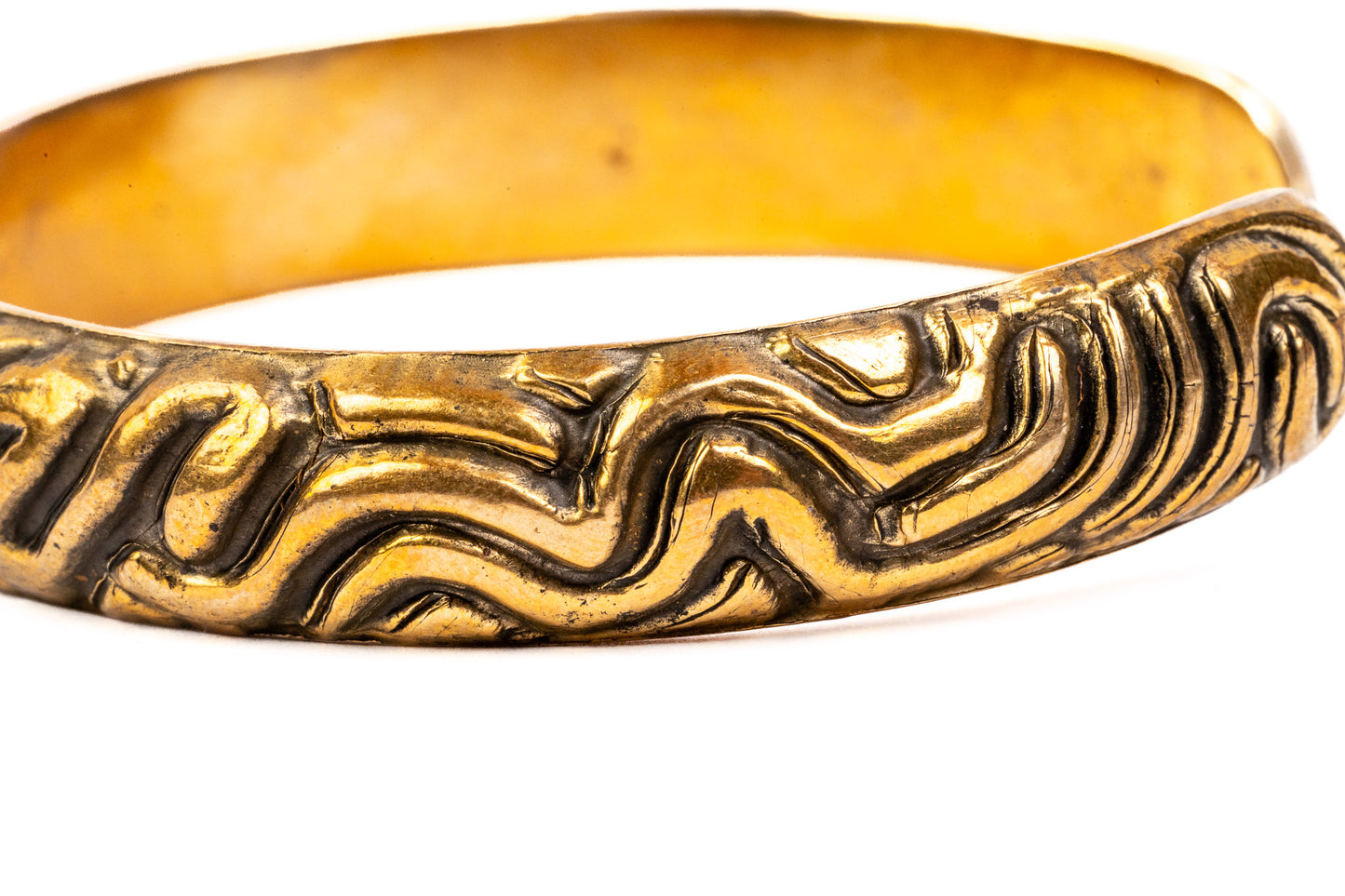 Cortex Copper Bangle