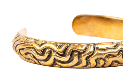 Cortex Copper Bangle