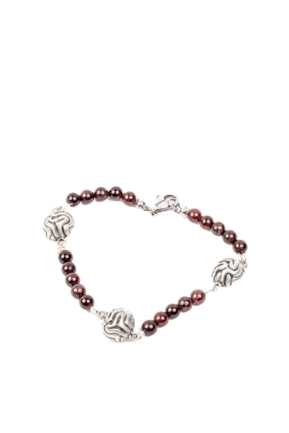 Garnet Thoughts Bracelet