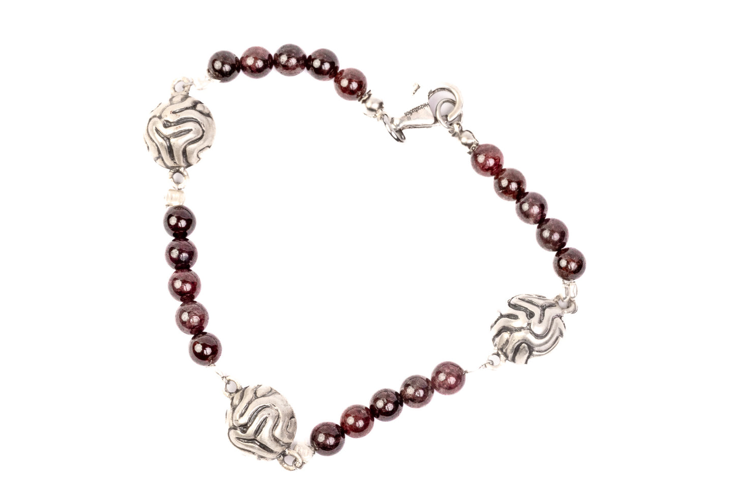 Garnet Thoughts Bracelet