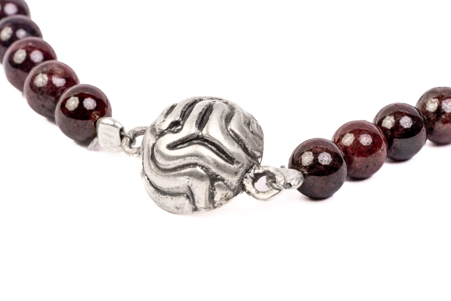 Garnet Thoughts Bracelet