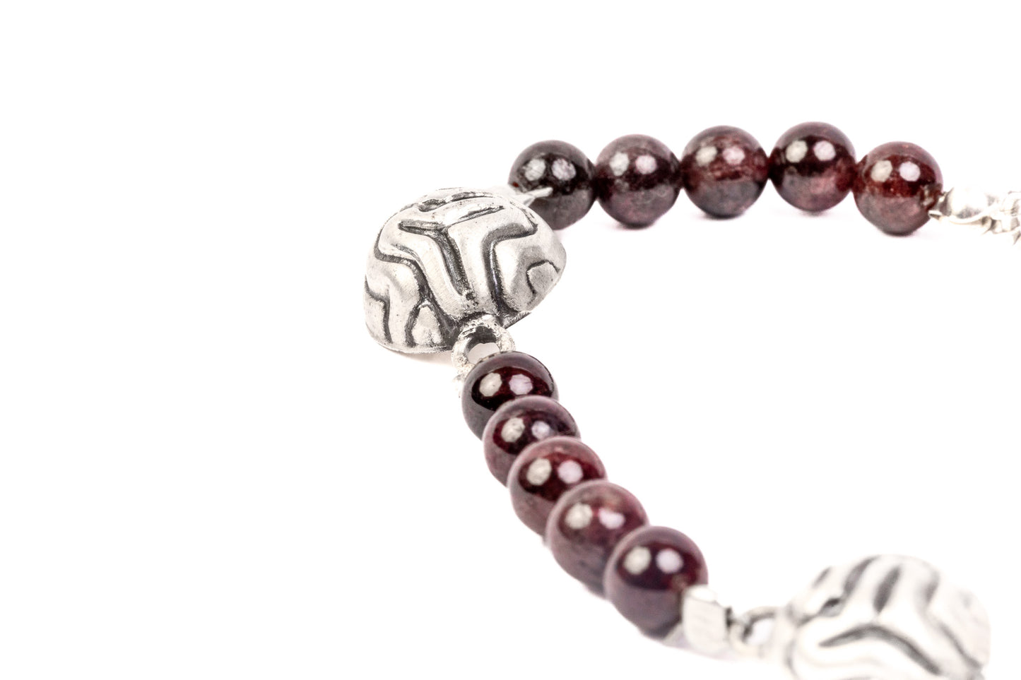 Garnet Thoughts Bracelet