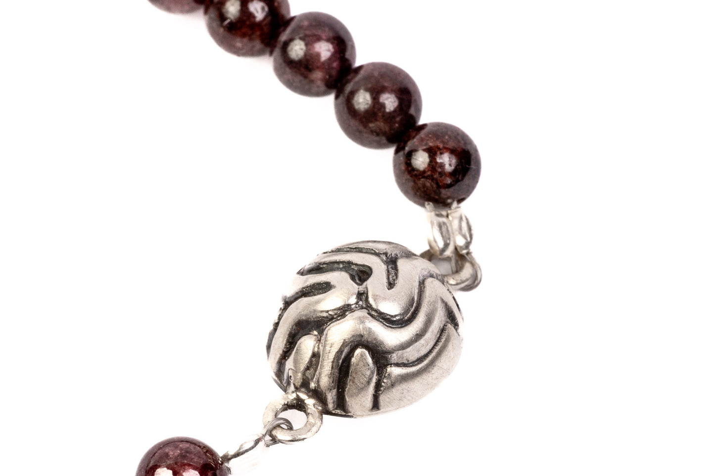 Garnet Thoughts Bracelet