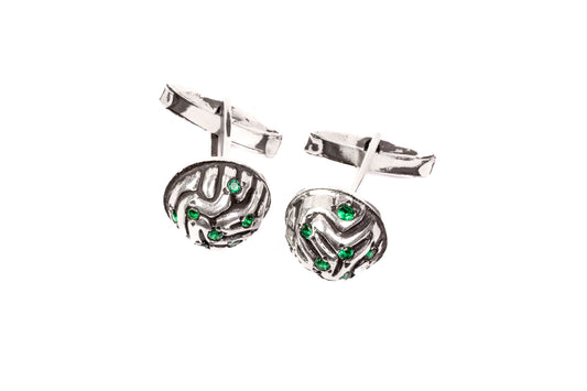 Emerald Thoughts Cufflinks
