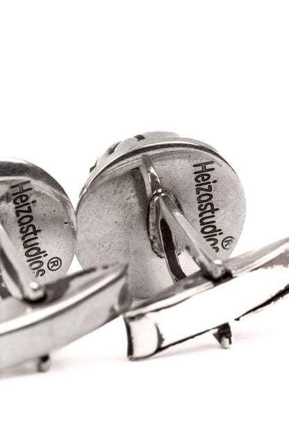Sapphire Spark Cortex Cufflinks