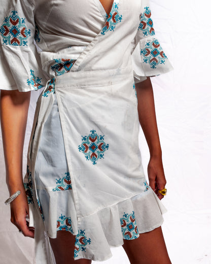 Embroidery dress