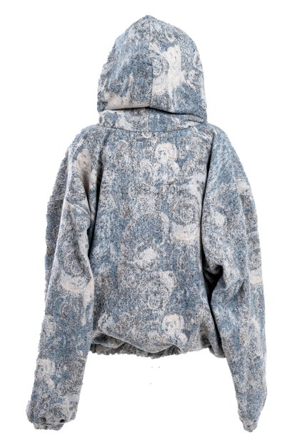 Alexandra Jacquard Zip-up Hoodie