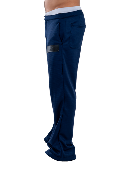 Navy Biscuit Pants